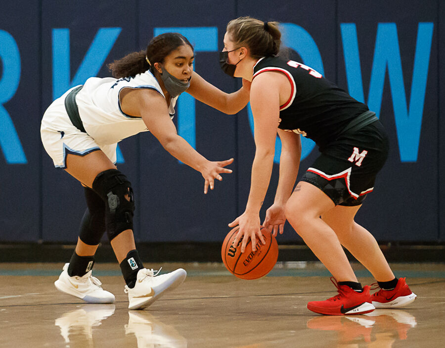 Madison vs. Yorktown girls hoops 1